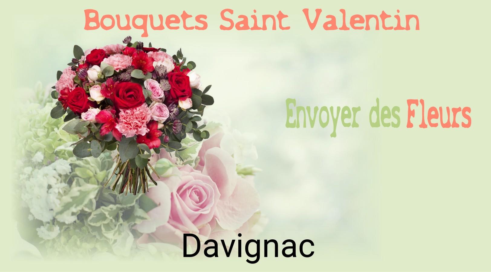Roses de Saint-Valentin livrées à Davignac